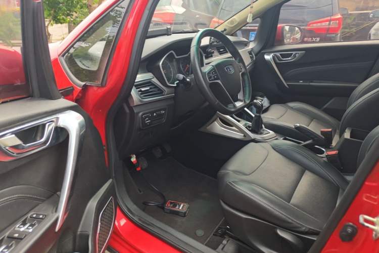 Used Geely Auto Vision X3 2017 1.5L Manual Luxury Model Driver Seat