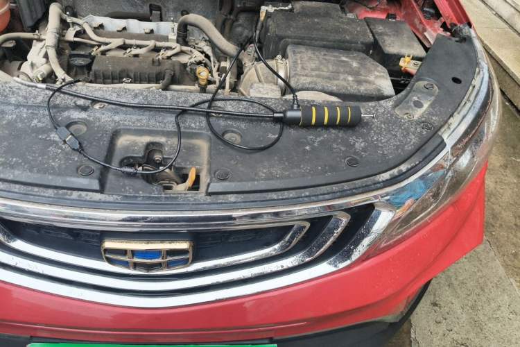 Used Geely Auto Vision X3 2017 1.5L Manual Luxury Model Engine Bay Left
