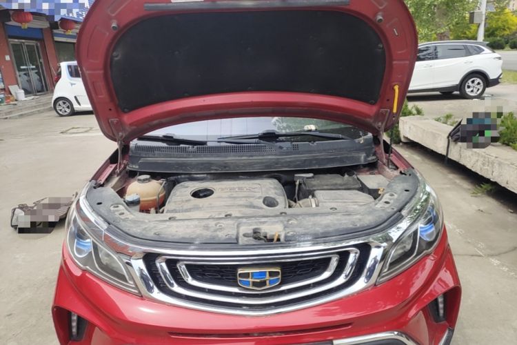 Used Geely Auto Vision X3 2017 1.5L Manual Luxury Model Engine Bay