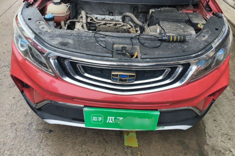 Used Geely Auto Vision X3 2017 1.5L Manual Luxury Model Engine Bay