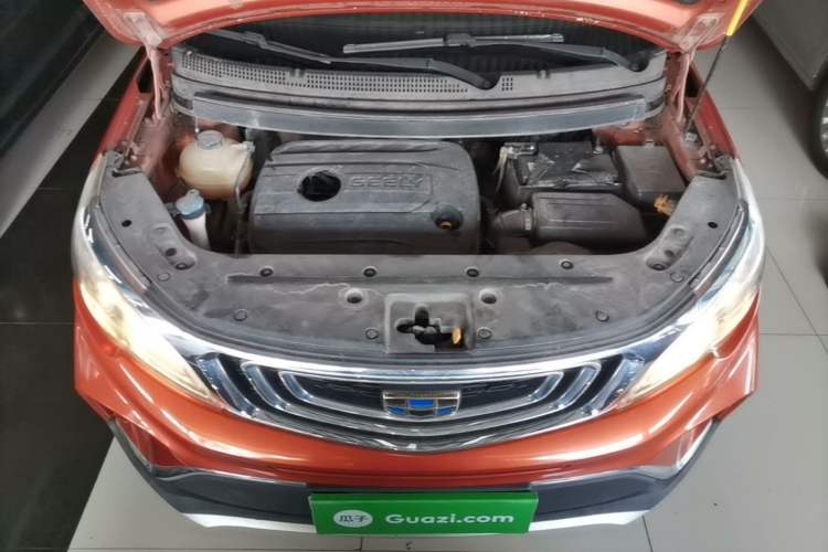 Used Geely Auto Vision X3 2017 1.5L Manual Luxury Model Engine Bay