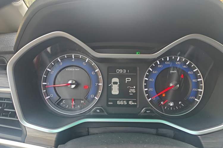 Used Geely Auto Vision X3 2017 1.5L Automatic Luxury Model Instrument Cluster