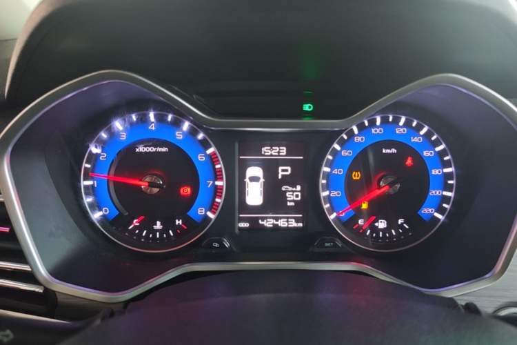 Used Geely Auto Vision X3 2017 1.5L Automatic Luxury Model Instrument Cluster