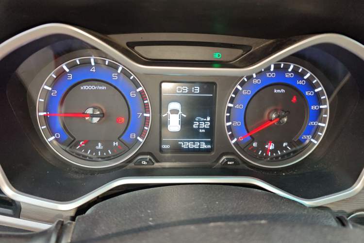 Used Geely Auto Vision X3 2017 1.5L Manual Luxury Model Instrument Cluster