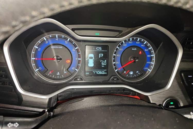 Used Geely Auto Vision X3 2017 1.5L Automatic Luxury Model Instrument Cluster