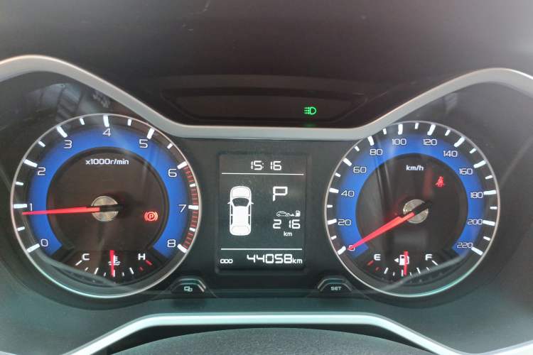 Used Geely Auto Vision X3 2017 1.5L Automatic Elite Model Instrument Cluster