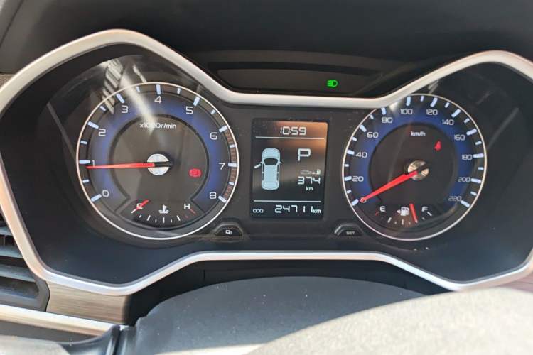 Used Geely Auto Vision X3 2017 1.5L Automatic Elite Model Instrument Cluster