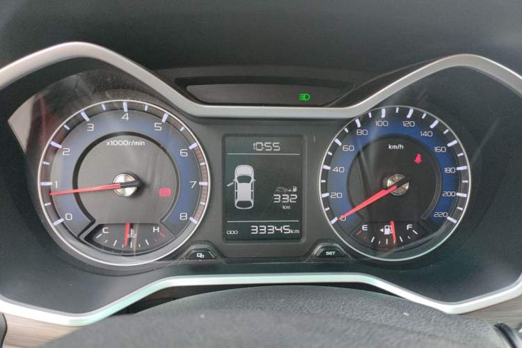 Used Geely Auto Vision X3 2017 1.5L Manual Luxury Model Instrument Cluster