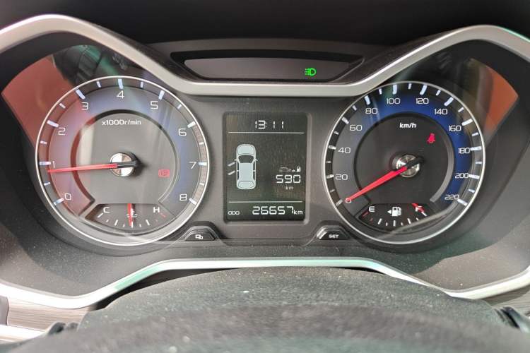 Used Geely Auto Vision X3 2017 1.5L Manual Elite Model Instrument Cluster