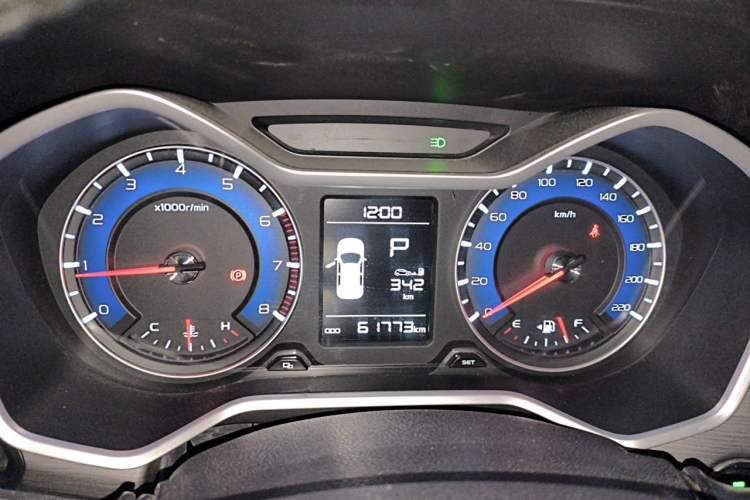 Used Geely Auto Vision X3 2017 1.5L Automatic Luxury Model Instrument Cluster
