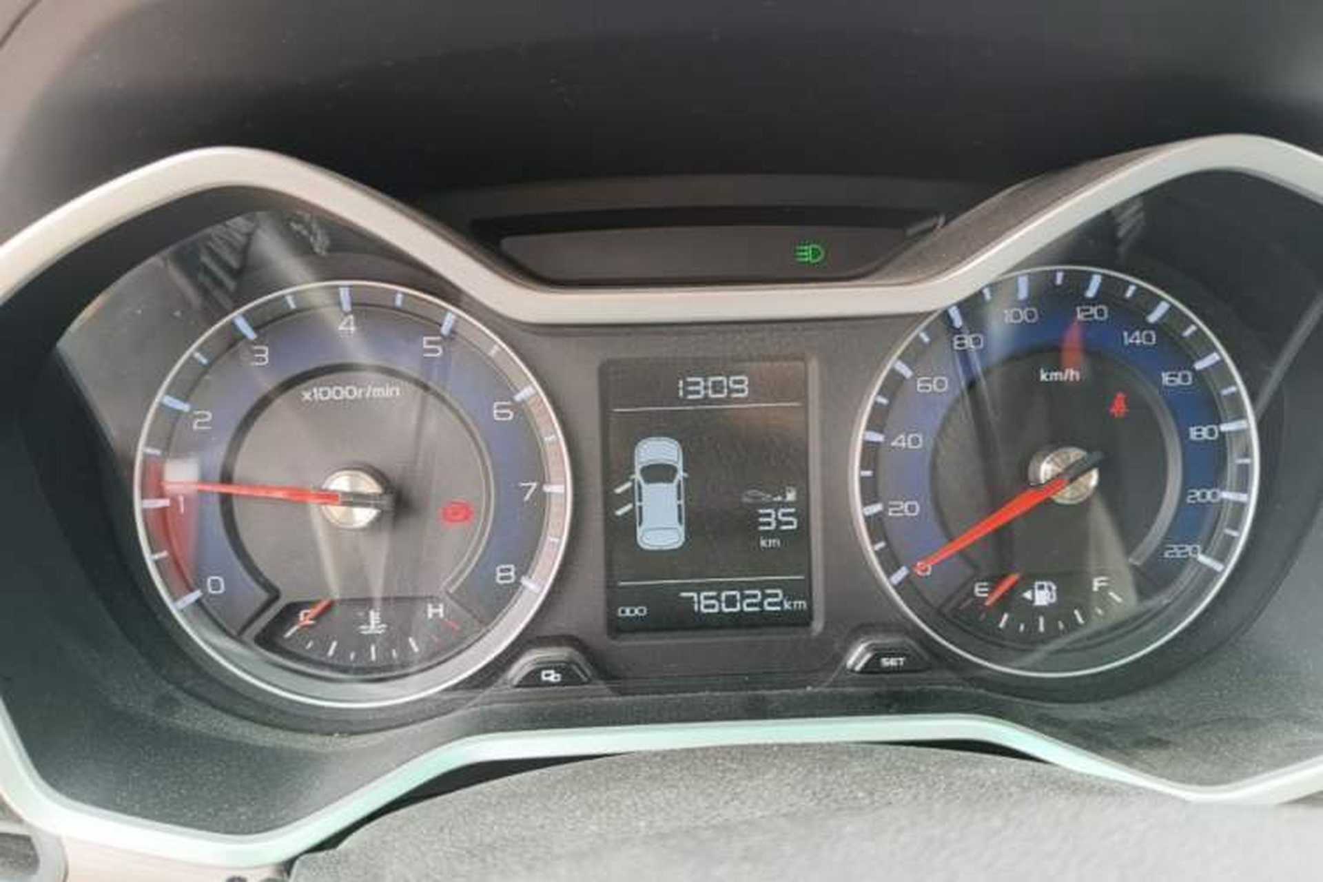 Used Geely Auto Vision X3 2017 1.5L Manual Luxury Model Instrument Cluster