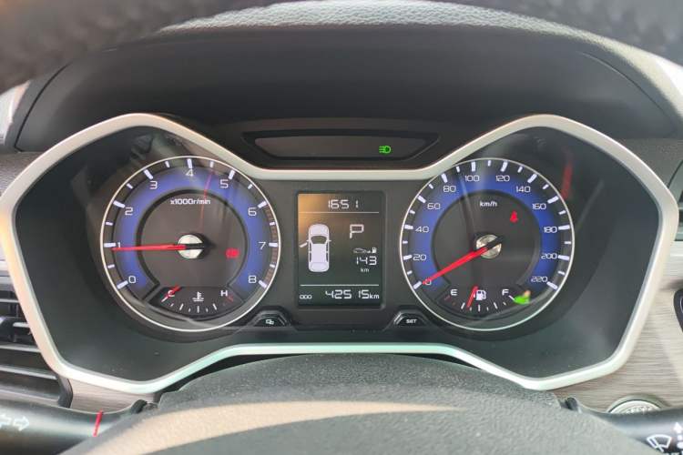 Used Geely Auto Vision X3 2017 1.5L Automatic Luxury Model Instrument Cluster