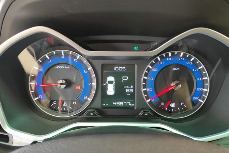 Used Geely Auto Vision X3 2017 1.5L Automatic Elite Model Instrument Cluster