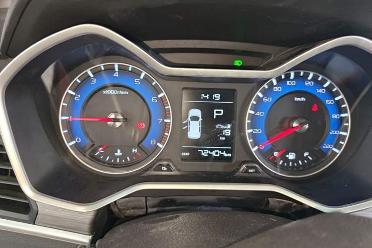 Used Geely Auto Vision X3 2017 1.5L Automatic Luxury Model Instrument Cluster