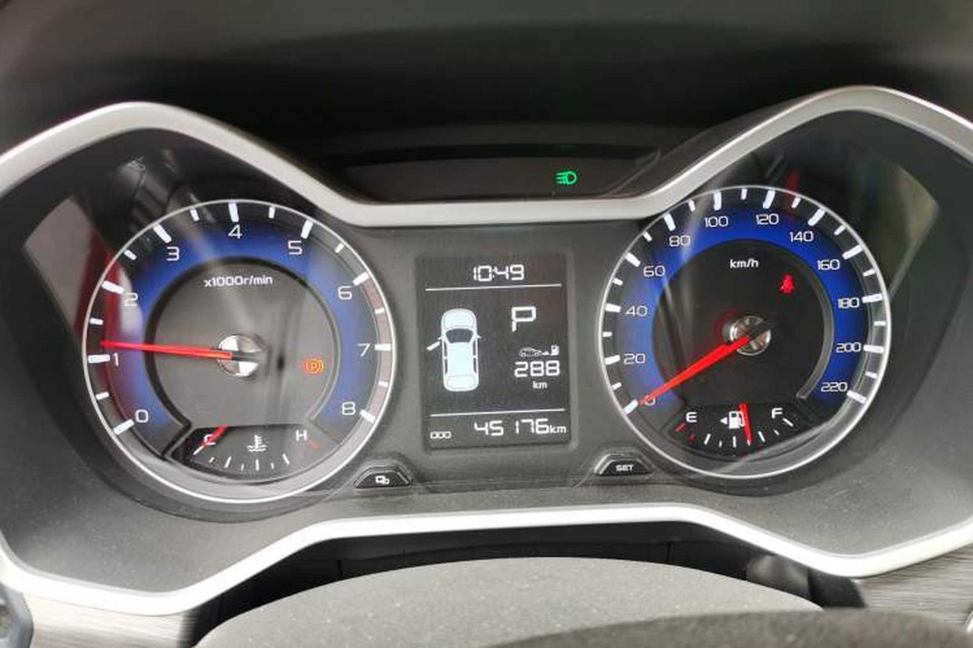 Used Geely Auto Vision X3 2017 1.5L Automatic Elite Model Instrument Cluster