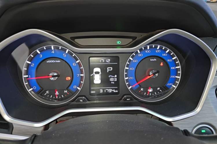 Used Geely Auto Vision X3 2017 1.5L Automatic Elite Model Instrument Cluster