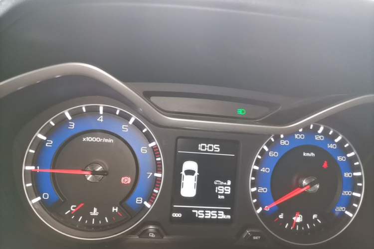 Used Geely Auto Vision X3 2017 1.5L Manual Luxury Model Instrument Cluster