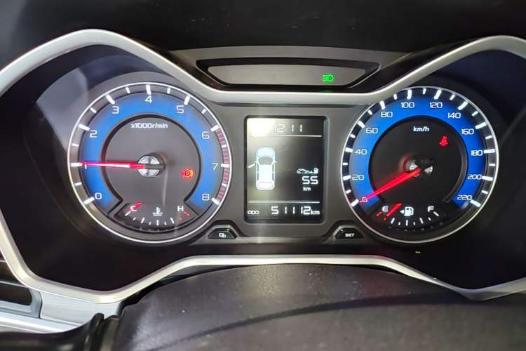 Used Geely Auto Vision X3 2017 1.5L Manual Luxury Model Instrument Cluster