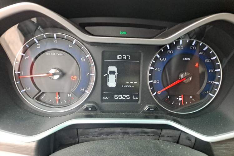 Used Geely Auto Vision X3 2017 1.5L Manual Elite Model Instrument Cluster