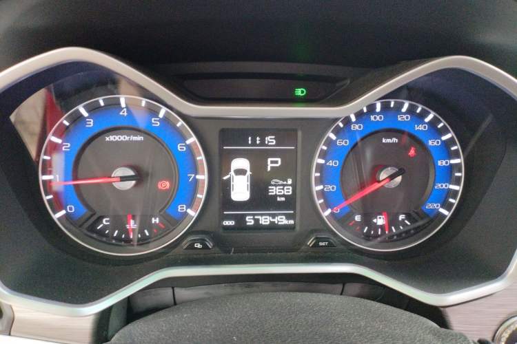 Used Geely Auto Vision X3 2017 1.5L Automatic Elite Model Instrument Cluster