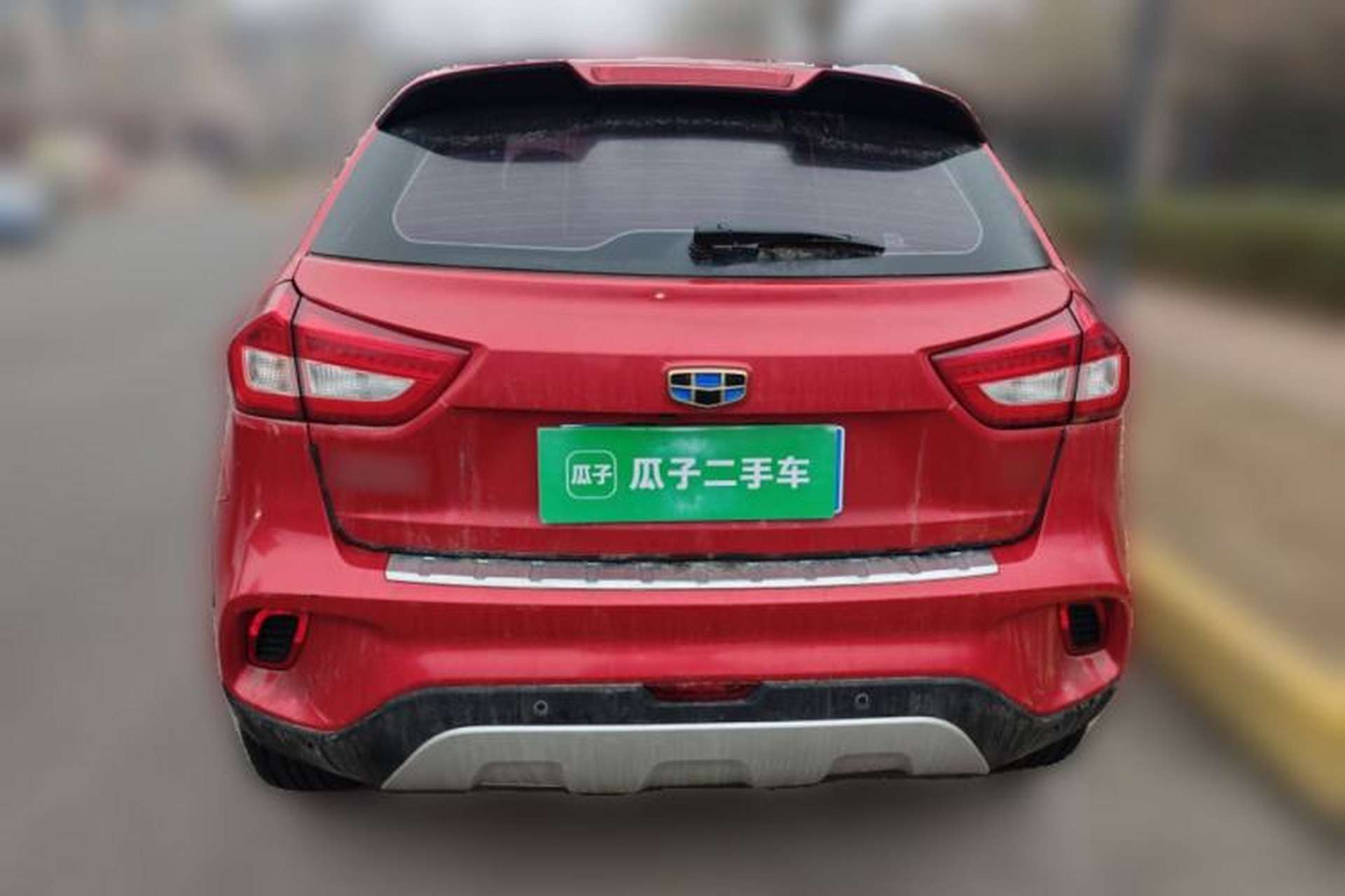 Used Geely Auto Vision X3 2017 1.5L Manual Luxury Model Rear