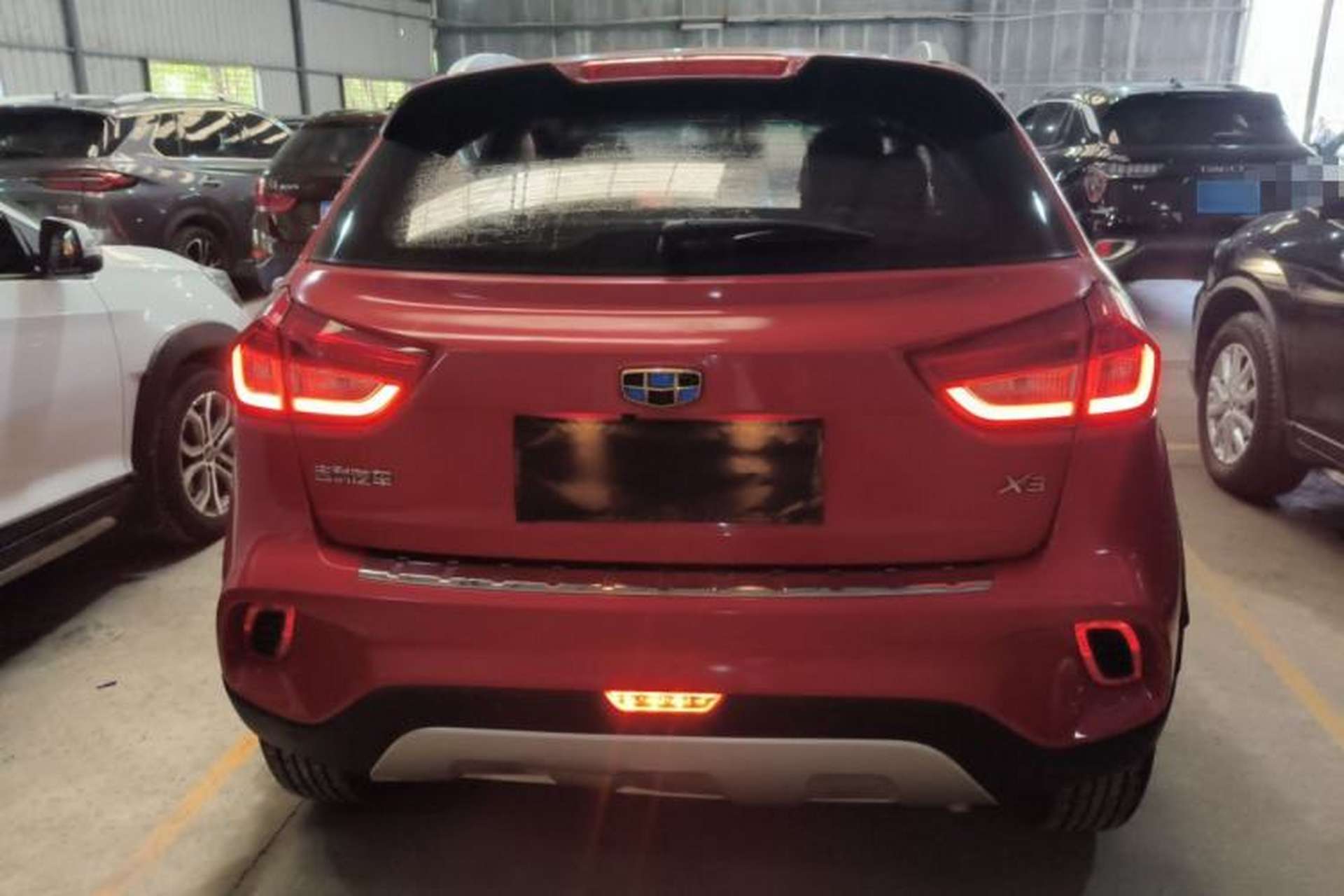Used Geely Auto Vision X3 2017 1.5L Automatic Elite Model Rear
