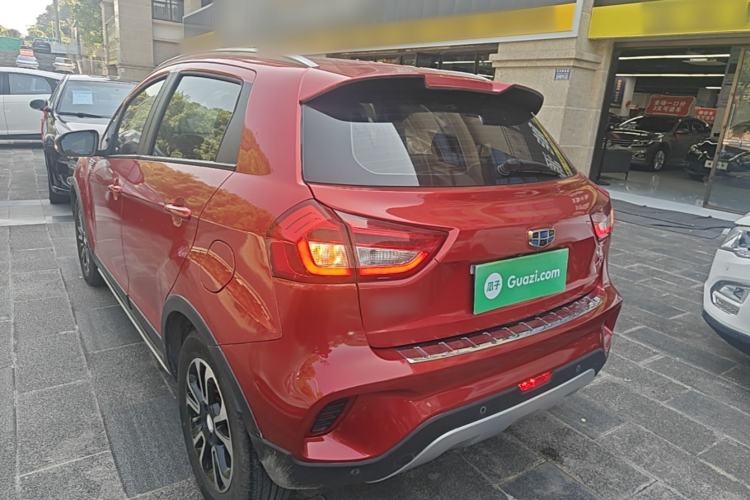 Used Geely Auto Vision X3 2017 1.5L Automatic Luxury Model Rear Left 45 Deg