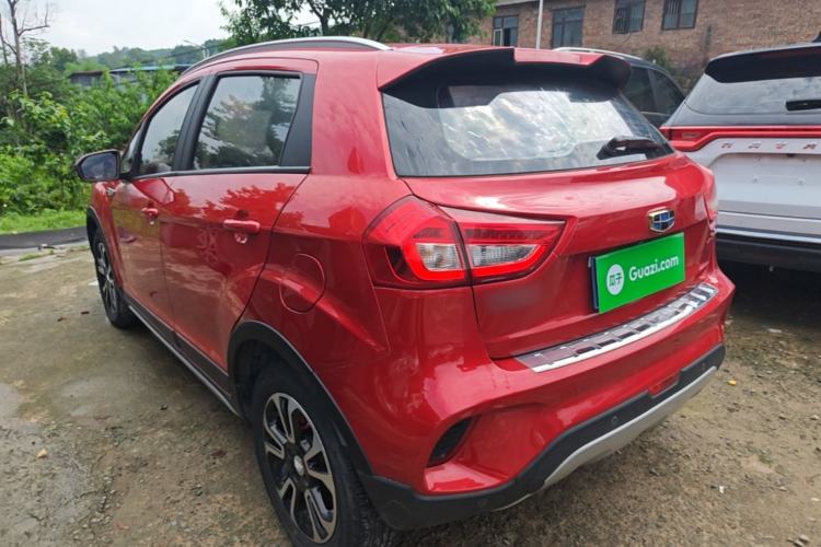 Used Geely Auto Vision X3 2017 1.5L Manual Luxury Model Rear Left 45 Deg
