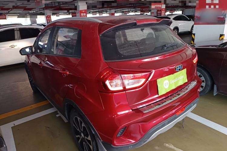 Used Geely Auto Vision X3 2017 1.5L Automatic Luxury Model Rear Left 45 Deg