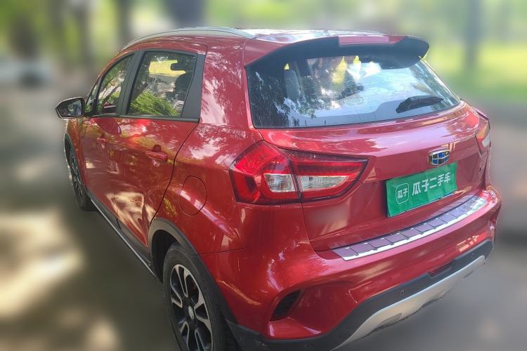Used Geely Auto Vision X3 2017 1.5L Automatic Luxury Model Rear Left 45 Deg