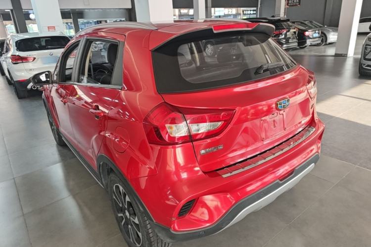 Used Geely Auto Vision X3 2017 1.5L Automatic Luxury Model Rear Left 45 Deg
