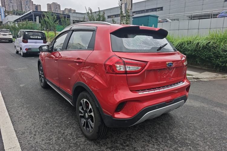 Used Geely Auto Vision X3 2017 1.5L Automatic Luxury Model Rear Left 45 Deg