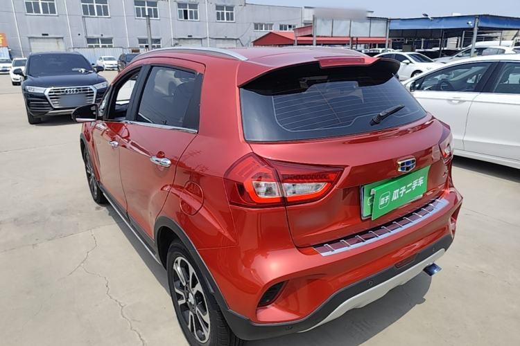 Used Geely Auto Vision X3 2017 1.5L Automatic Luxury Model Rear Left 45 Deg