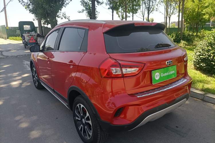 Used Geely Auto Vision X3 2017 1.5L Automatic Luxury Model Rear Left 45 Deg