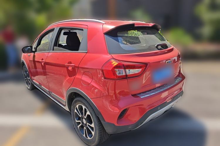 Used Geely Auto Vision X3 2017 1.5L Automatic Elite Model Rear Left 45 Deg