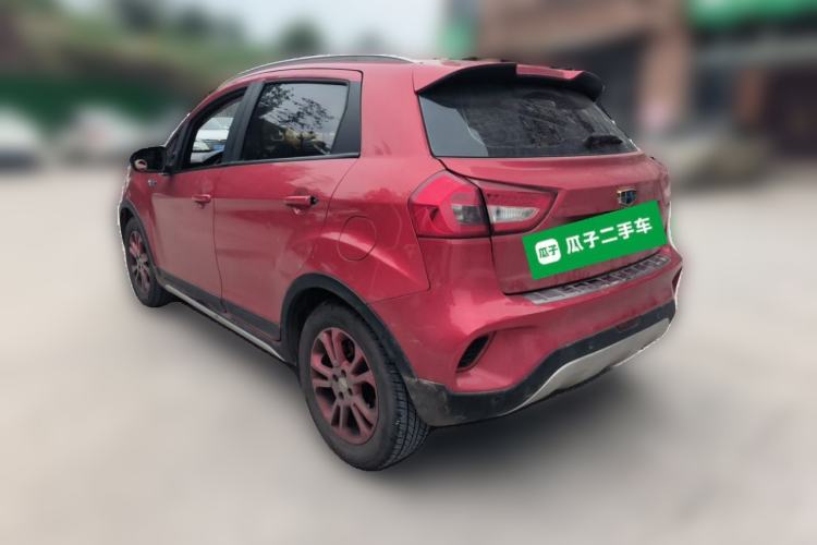 Used Geely Auto Vision X3 2017 1.5L Automatic Luxury Model Rear Left 45 Deg