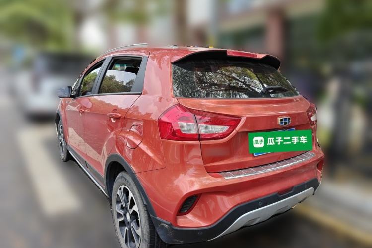 Used Geely Auto Vision X3 2017 1.5L Manual Elite Model Rear Left 45 Deg