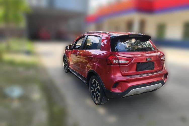 Used Geely Auto Vision X3 2017 1.5L Automatic Elite Model Rear Left 45 Deg