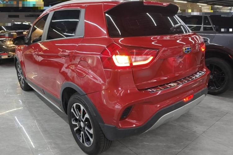 Used Geely Auto Vision X3 2017 1.5L Automatic Luxury Model Rear Left 45 Deg