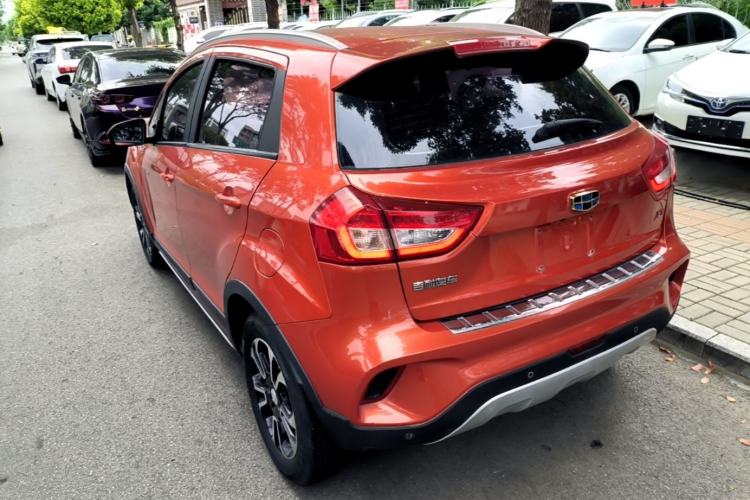 Used Geely Auto Vision X3 2017 1.5L Manual Luxury Model Rear Left 45 Deg