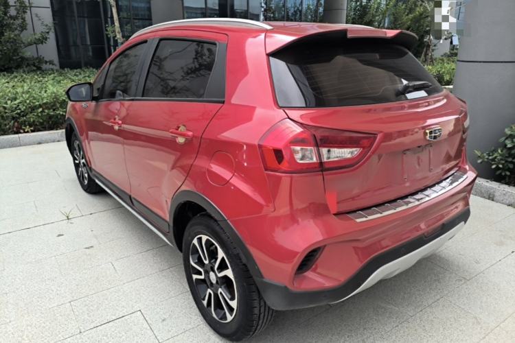 Used Geely Auto Vision X3 2017 1.5L Automatic Elite Model Rear Left 45 Deg