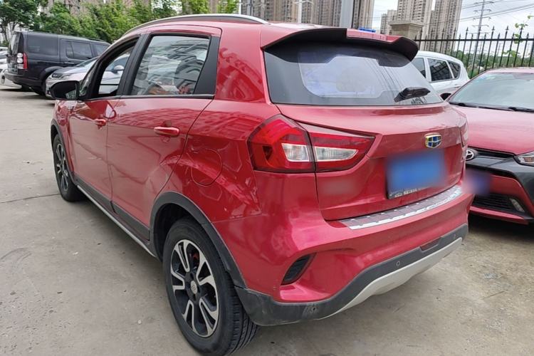 Used Geely Auto Vision X3 2017 1.5L Automatic Luxury Model Rear Left 45 Deg