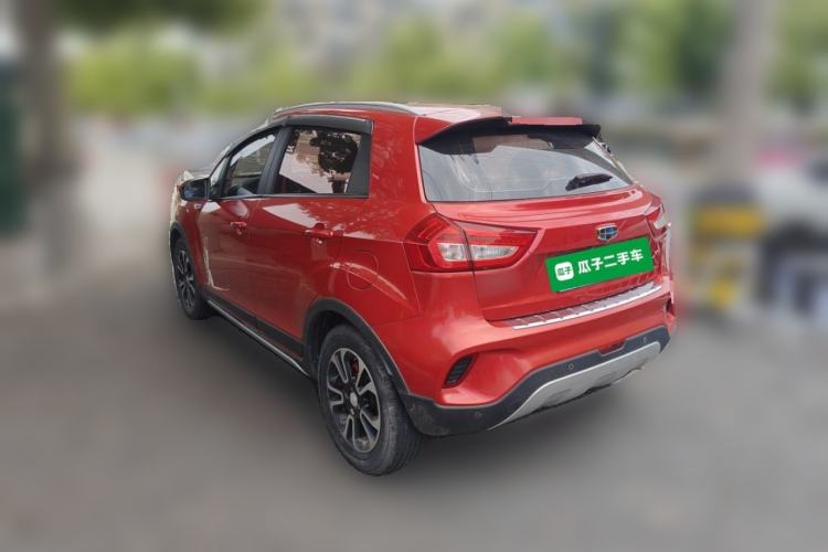 Used Geely Auto Vision X3 2017 1.5L Automatic Luxury Model Rear Left 45 Deg