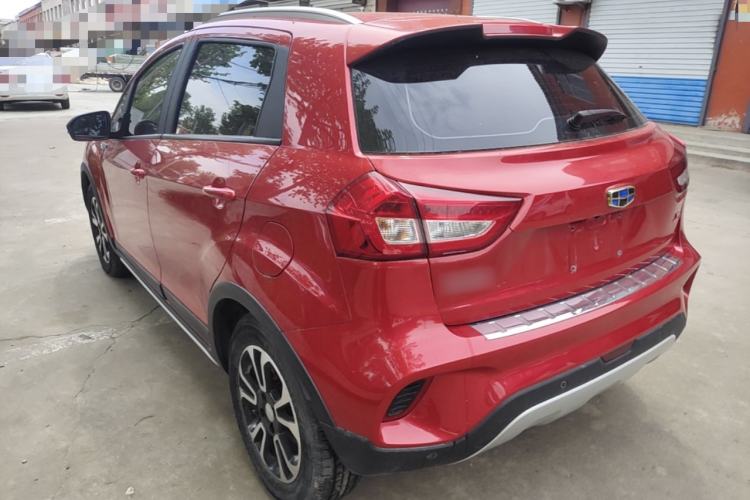 Used Geely Auto Vision X3 2017 1.5L Manual Luxury Model Rear Left 45 Deg