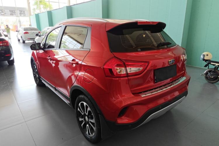 Used Geely Auto Vision X3 2017 1.5L Automatic Luxury Model Rear Left 45 Deg