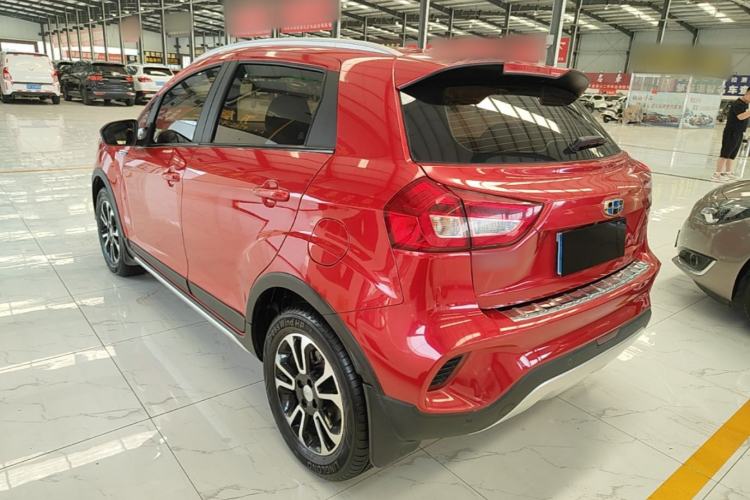 Used Geely Auto Vision X3 2017 1.5L Automatic Elite Model Rear Left 45 Deg