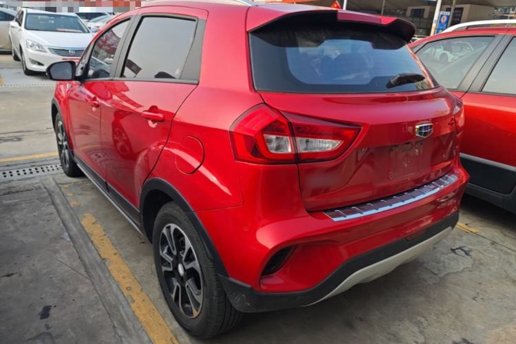 Used Geely Auto Vision X3 2017 1.5L Automatic Elite Model Rear Left 45 Deg