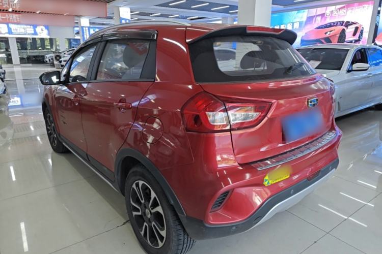 Used Geely Auto Vision X3 2017 1.5L Automatic Elite Model Rear Left 45 Deg