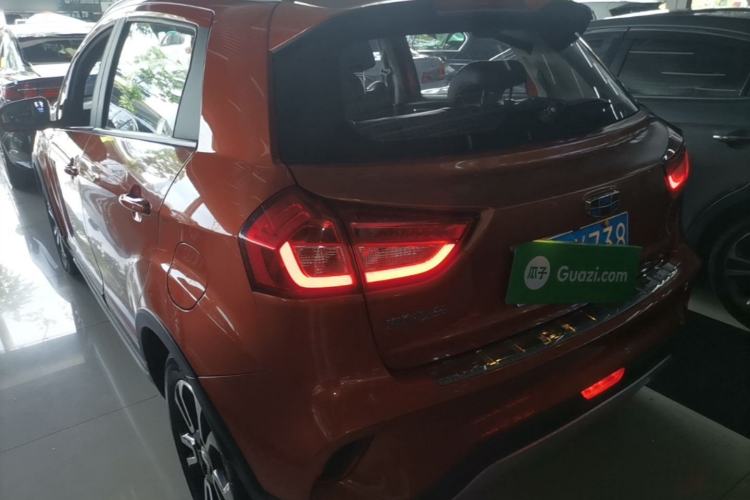 Used Geely Auto Vision X3 2017 1.5L Manual Luxury Model Rear Left 45 Deg