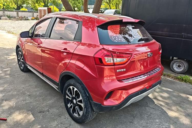 Used Geely Auto Vision X3 2017 1.5L Automatic Elite Model Rear Left 45 Deg